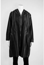 Comfy USA Sun Kim Striped Zipper Jacket