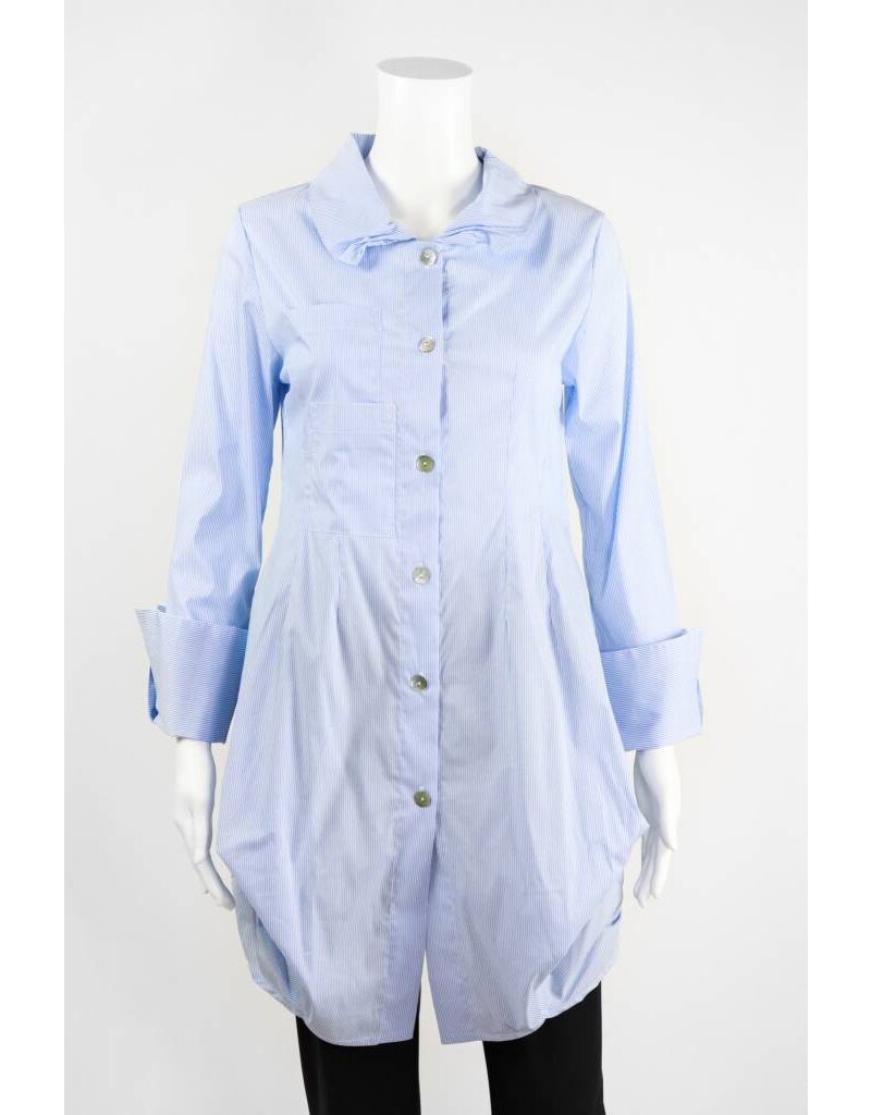 Comfy USA Ruched Collar Bubble Hem Tokyo Skirt