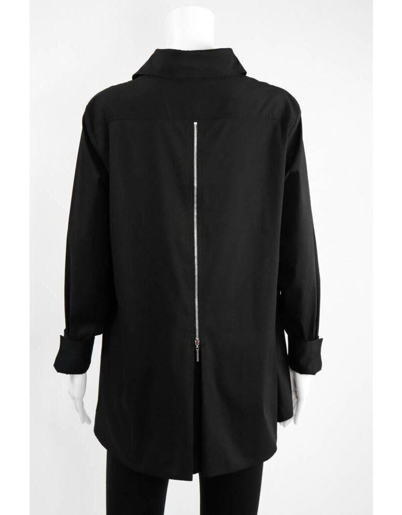 Comfy USA Back Zipper Naomi Shirt