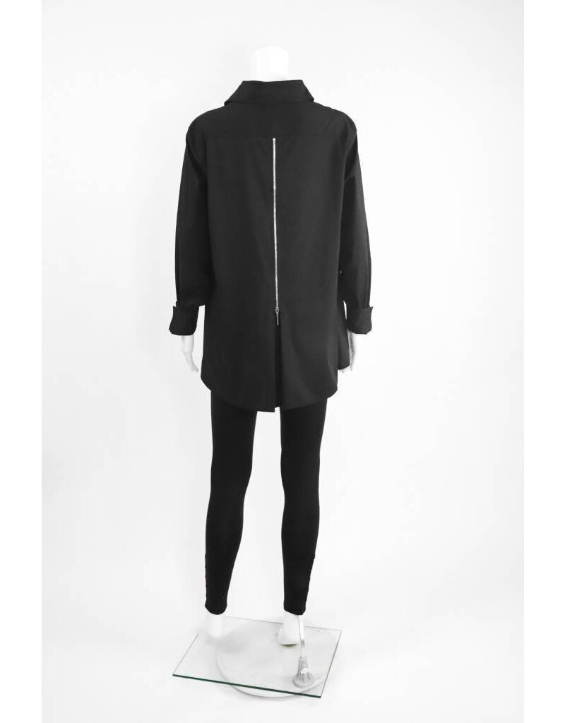 Comfy USA Back Zipper Naomi Shirt