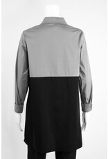 Comfy USA Colorblock Tunic Blouse