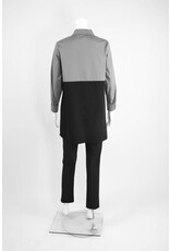 Comfy USA Colorblock Tunic Blouse