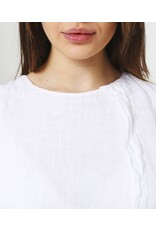 Grizas Linen Long Dress With Self Belt