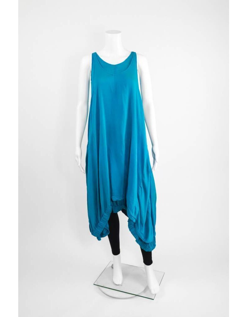 Grizas Silk Layered Long Dress