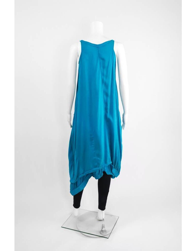 Grizas Silk Layered Long Dress