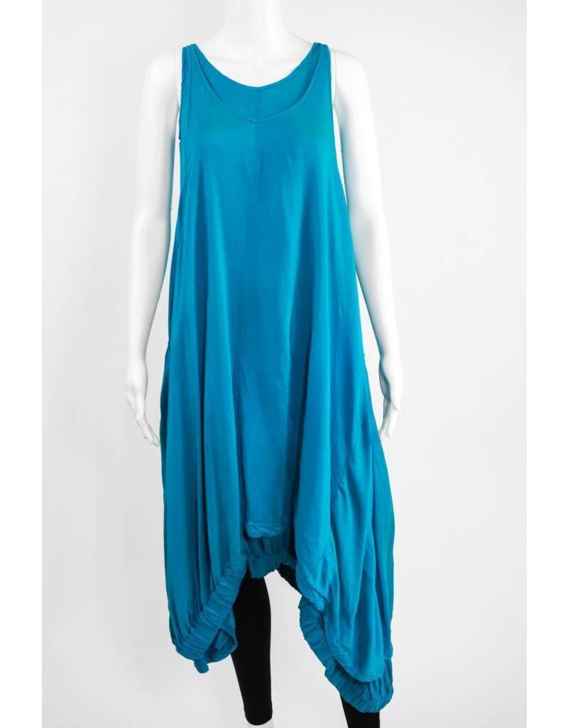 Grizas Silk Layered Long Dress