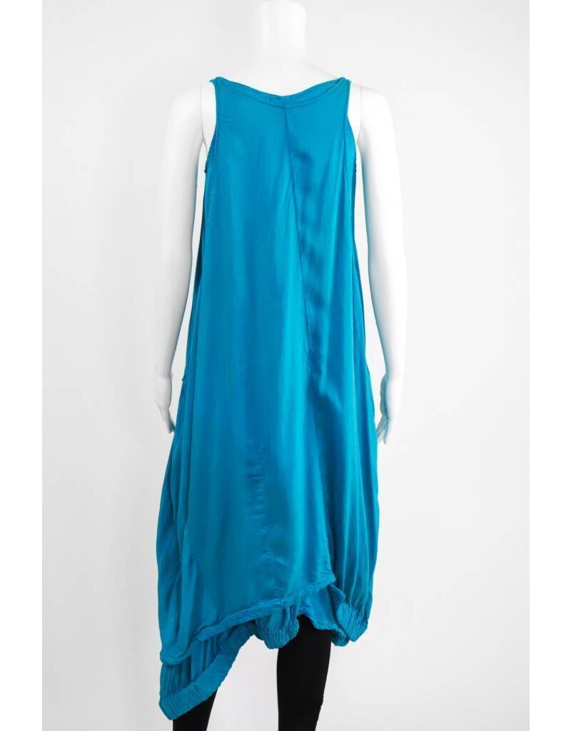 Grizas Silk Layered Long Dress