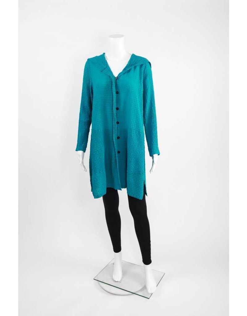 Grizas Pucker Knit Hoodie Jacket