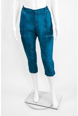 Grizas Washed Linen Capri