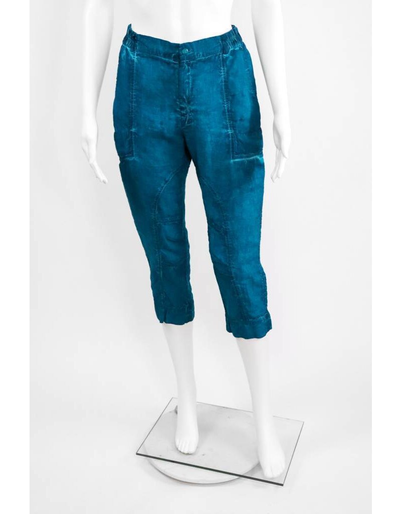 Grizas Washed Linen Capri