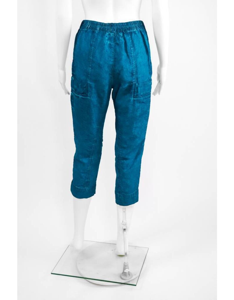 Grizas Washed Linen Capri