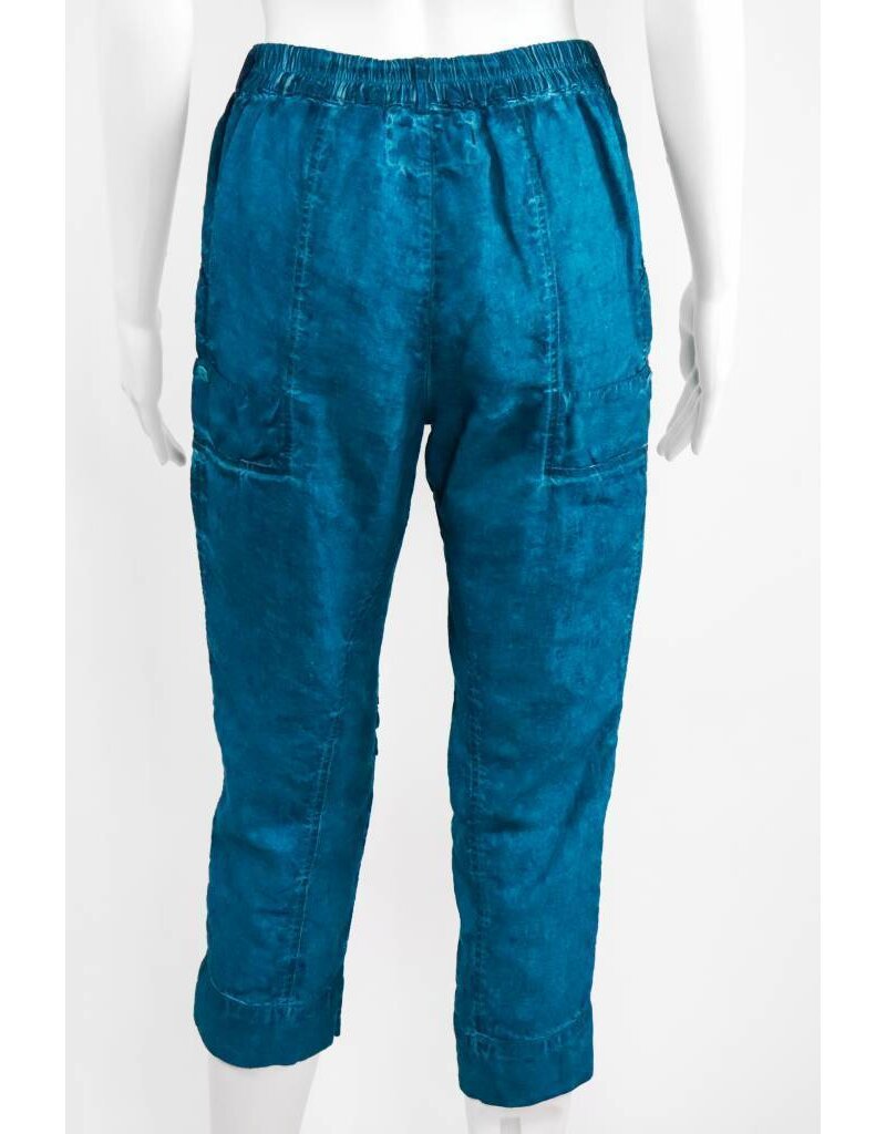 Grizas Washed Linen Capri