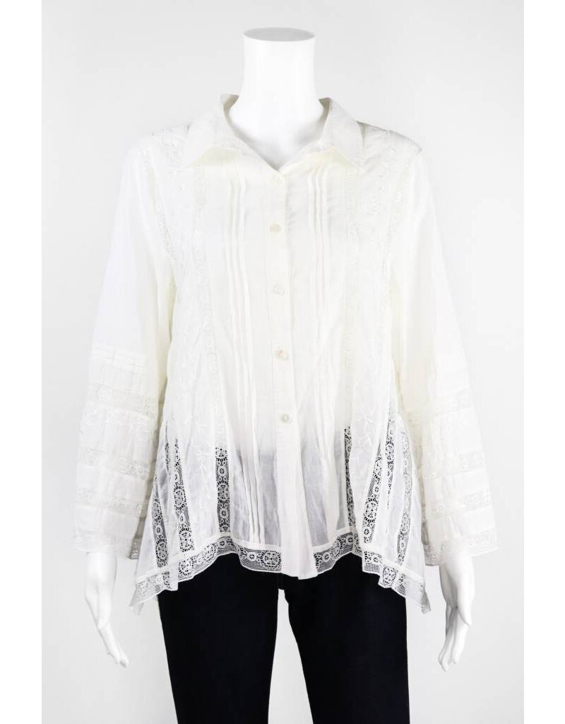 Lauren Vidal Cotton Blouse