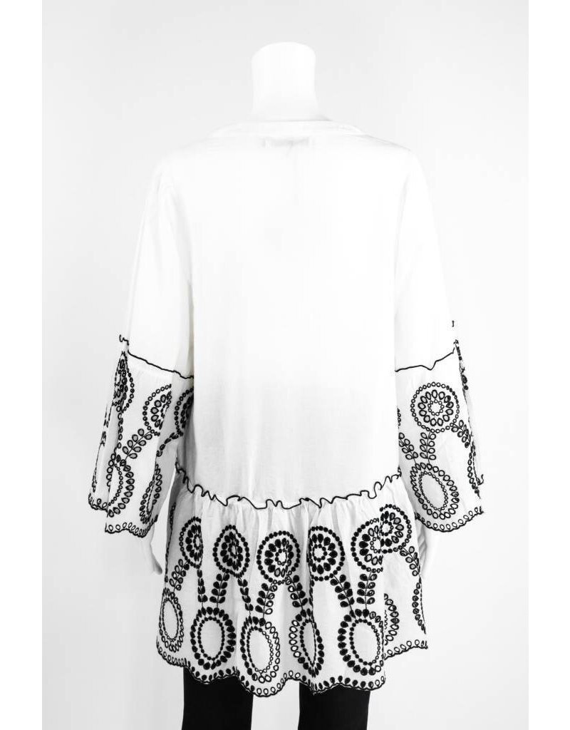 Lauren Vidal Embroidery Blouse