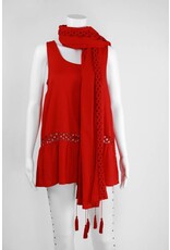 Lauren Vidal Solid Color Scarf