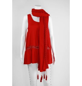 Lauren Vidal Solid Color Scarf