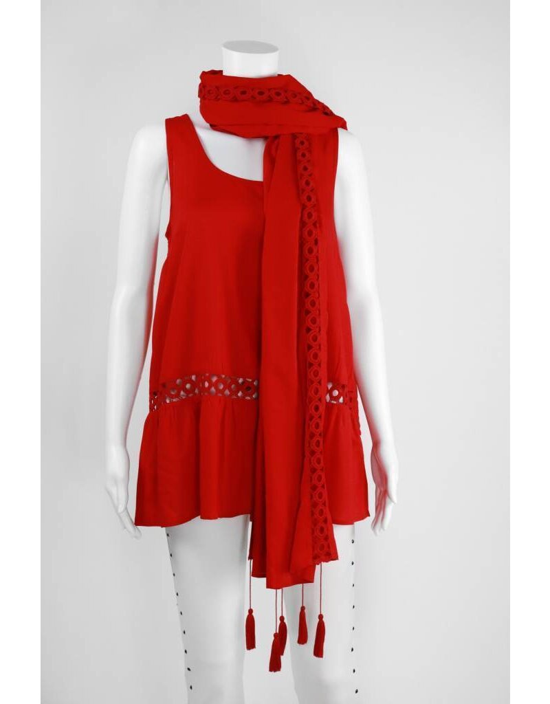 Lauren Vidal Solid Color Scarf