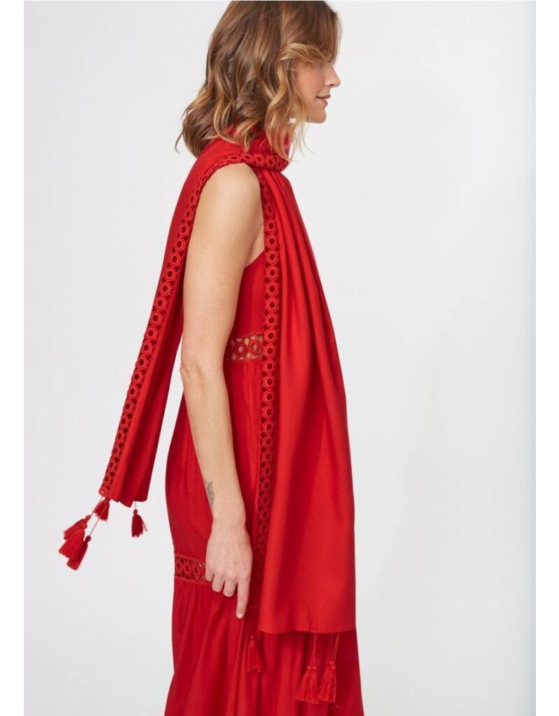 Lauren Vidal Solid Color Scarf