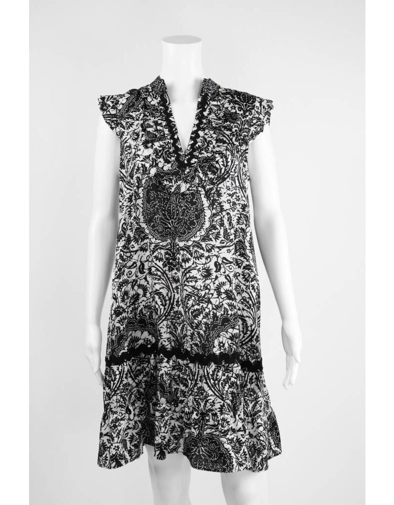 Lauren Vidal Ruffle Shirt Dress