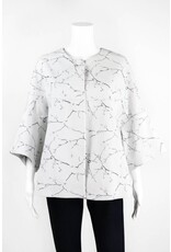 Lauren Vidal Cherry Blossom Printed Jacket