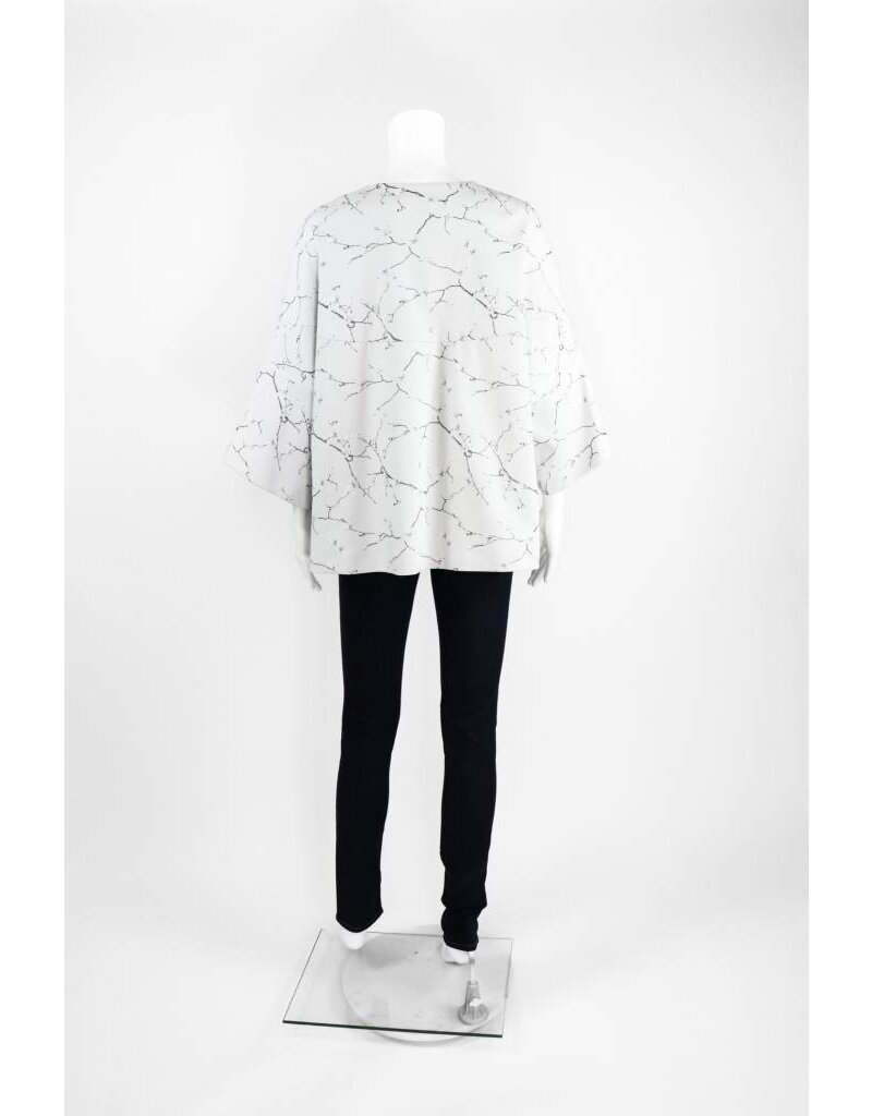 Lauren Vidal Cherry Blossom Printed Jacket