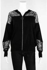 Lauren Vidal Lace Hoodie Jacket