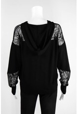 Lauren Vidal Lace Hoodie Jacket