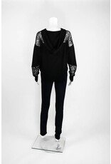 Lauren Vidal Lace Hoodie Jacket