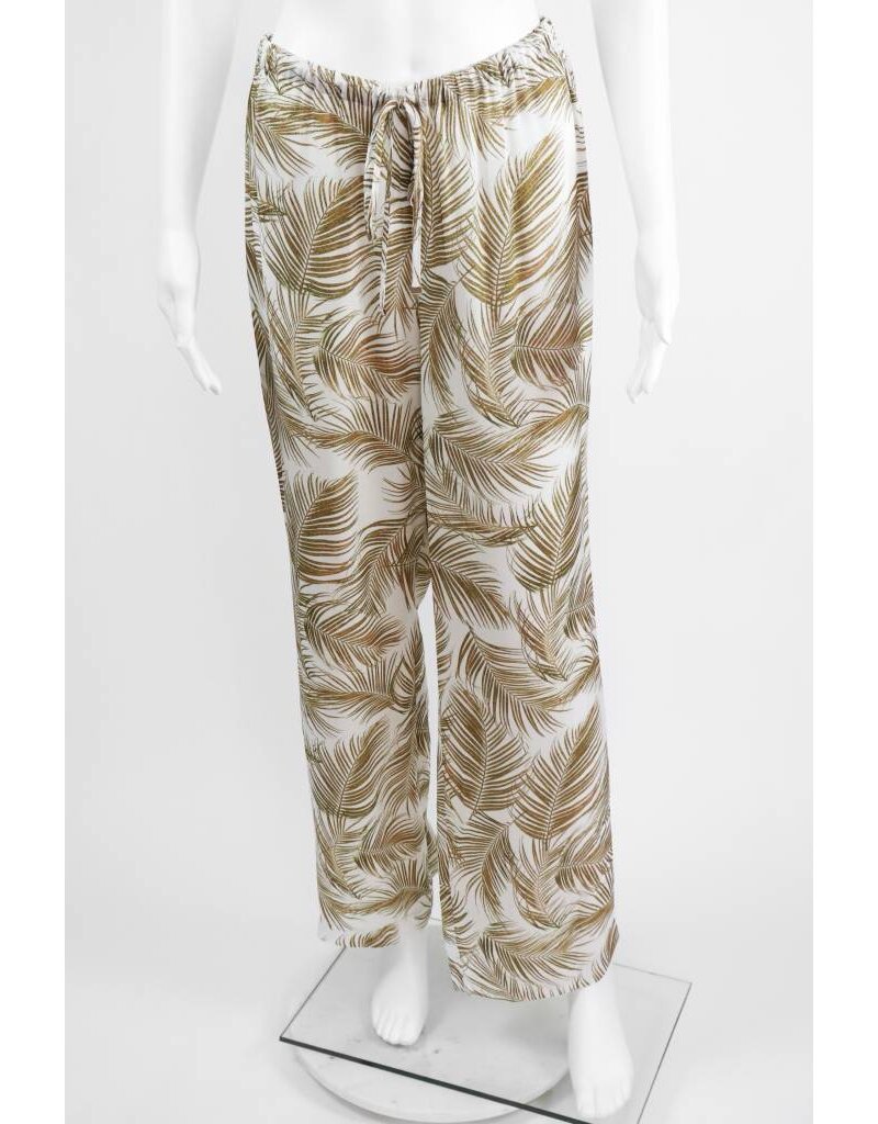 Lauren Vidal Palm Print Pant