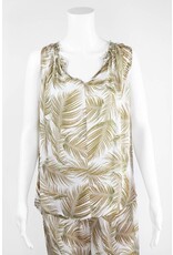 Lauren Vidal Palm Leaf Blouse