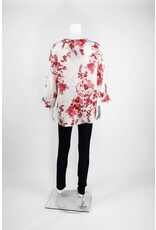 Lauren Vidal Two Tone Silk Blouse