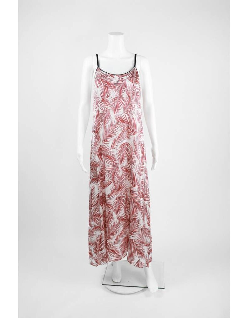 Lauren Vidal Long Fern Print Dress