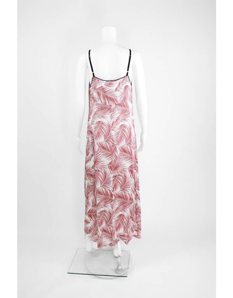Lauren Vidal Long Fern Print Dress