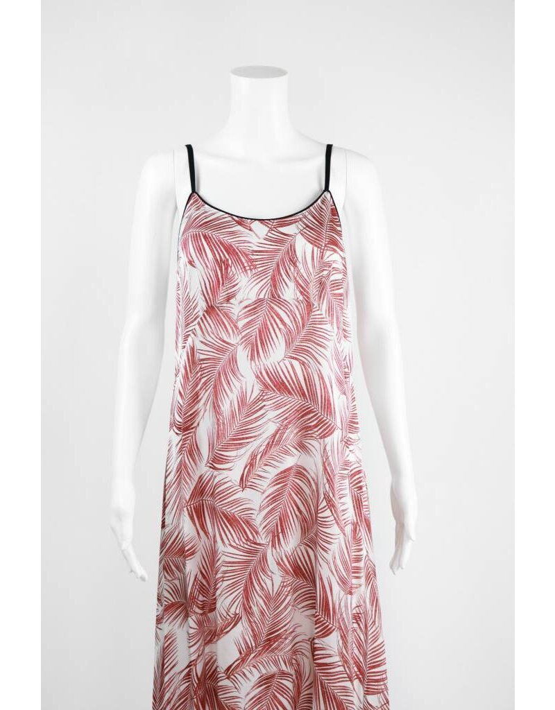 Lauren Vidal Long Fern Print Dress
