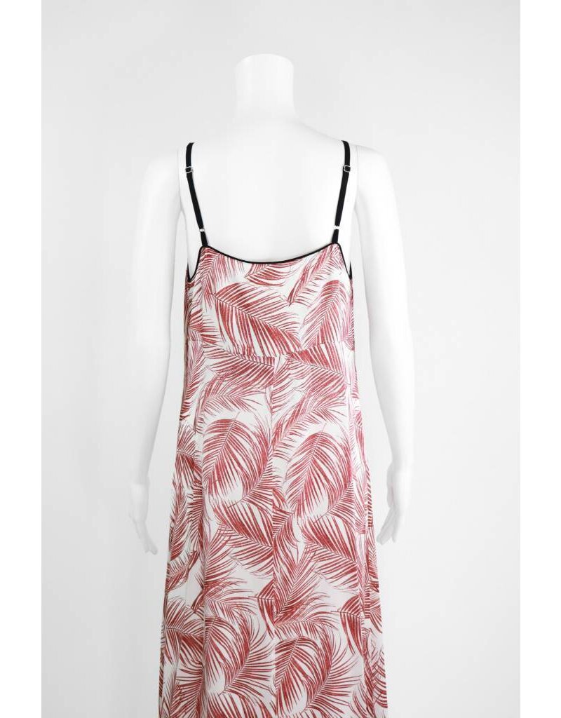 Lauren Vidal Long Fern Print Dress