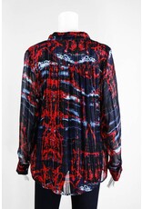 Lauren Vidal Two Tone Silver Shirt