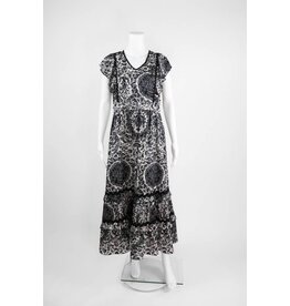 Lauren Vidal Ruffle Long Dress