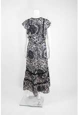 Lauren Vidal Ruffle Long Dress