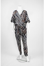 Lauren Vidal Zebra Jumpsuit