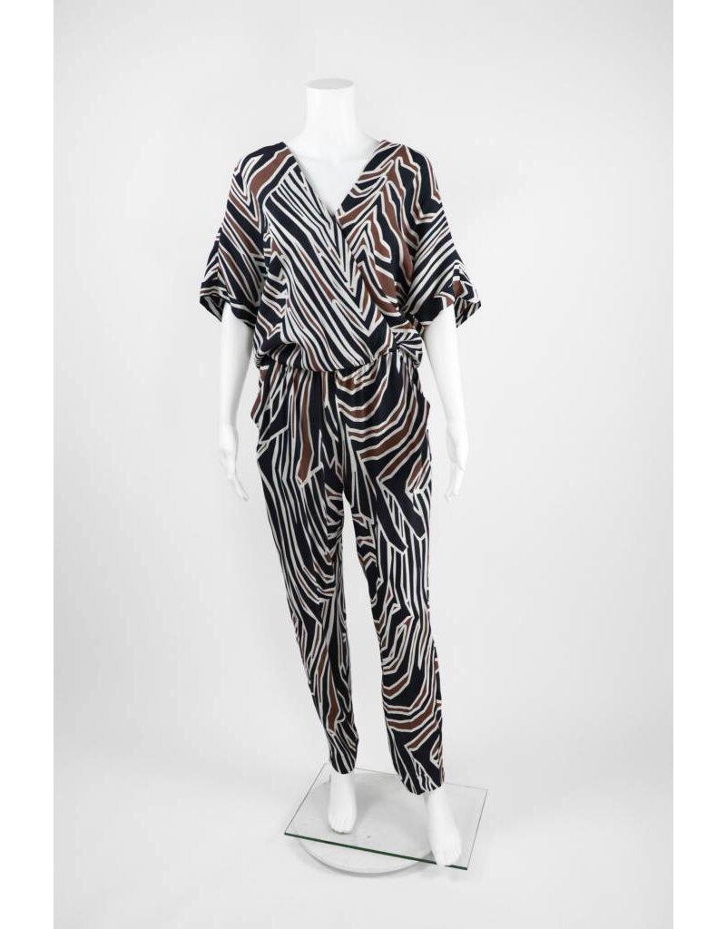 Lauren Vidal Zebra Jumpsuit