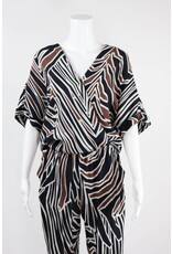 Lauren Vidal Zebra Jumpsuit