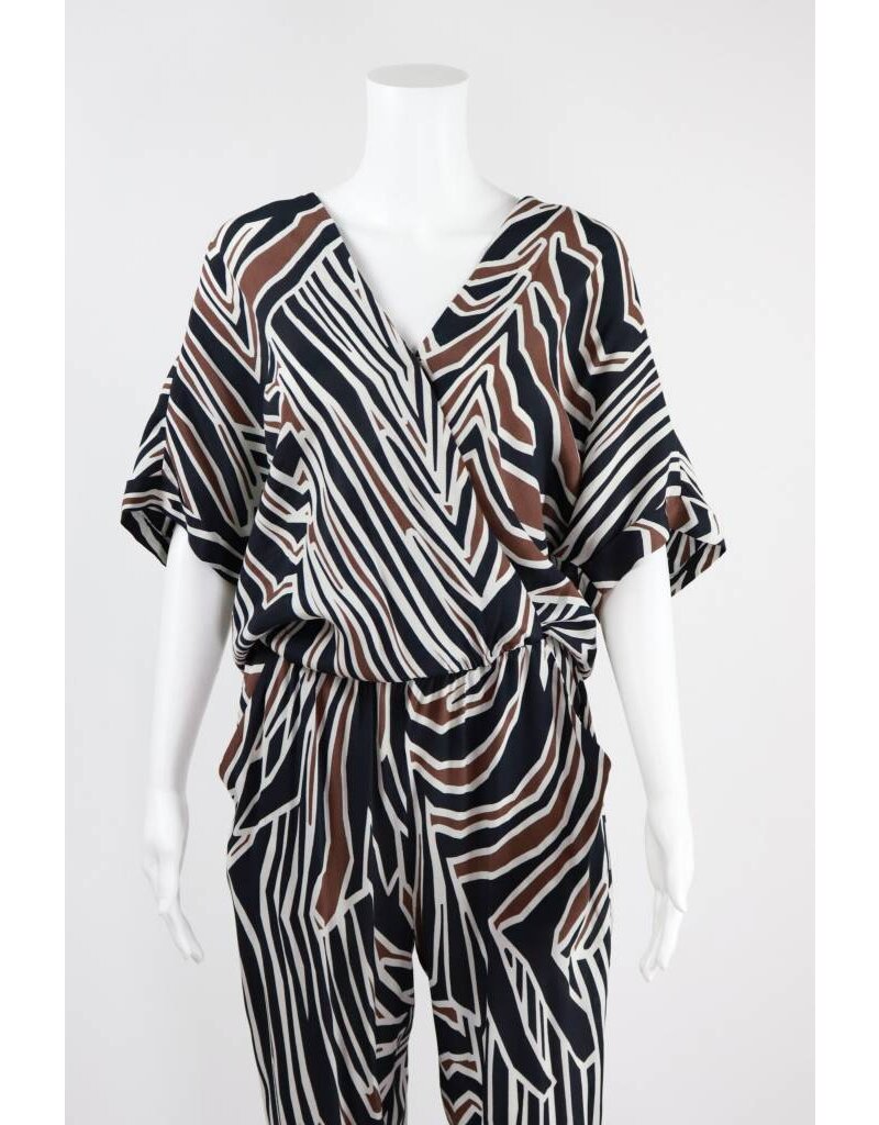 Lauren Vidal Zebra Jumpsuit