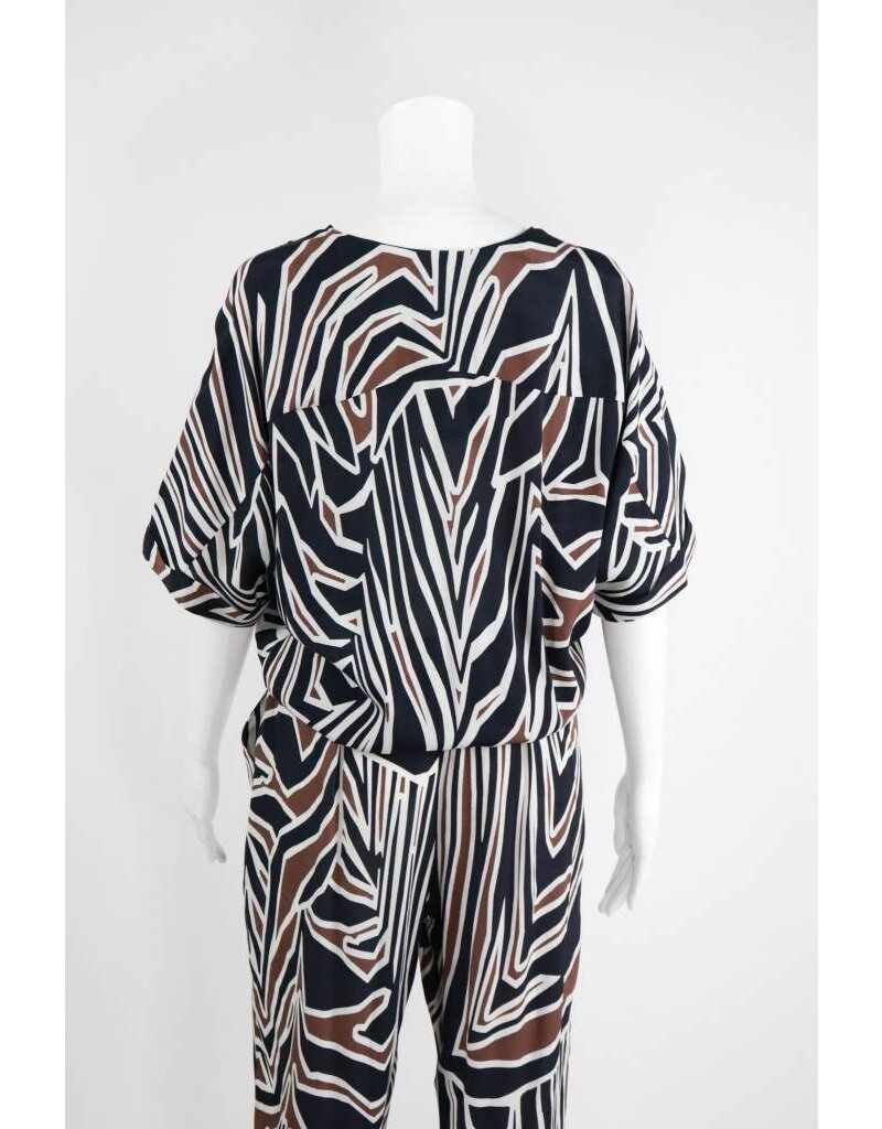 Lauren Vidal Zebra Jumpsuit