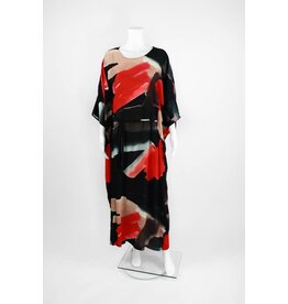 Q'Neel Tri-Color Kimono