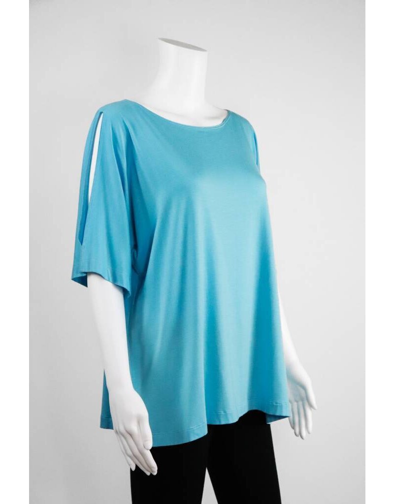 Comfy USA Slit Sleeve Tunic