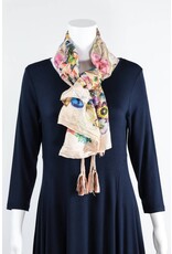 Johnny Was Butterfly Print Scarf