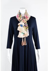 Johnny Was Butterfly Print Scarf