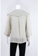 Luukaa Woven Portrait Collar Jacket With Pockets