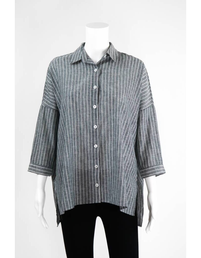 Inae Collection 3/4 Sleeve Boxy Shirt