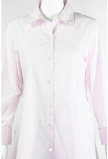 Inae Collection Pinstripe Shirt Dress With Pockets